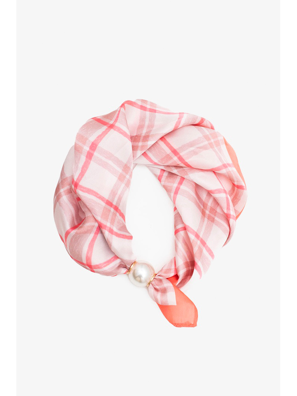 Antler Pearl Fasten Neck Tie Picnic