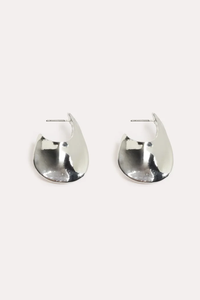 Adorne Curved Front Hoop Style Earrings