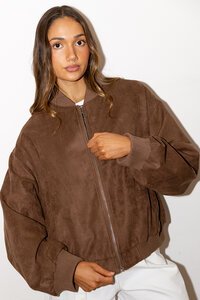 Foxwood Evie Suede Bomber 