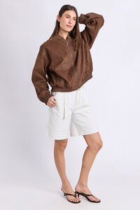 Foxwood Evie Suede Bomber 