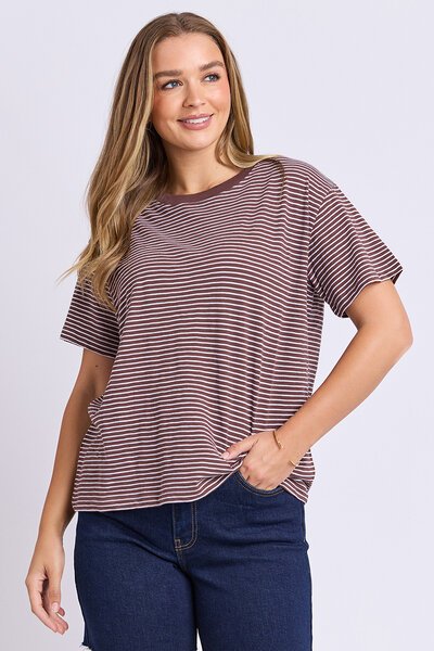 Foxwood Hutch Stripe Tee-hc-new-Hello Cyril.