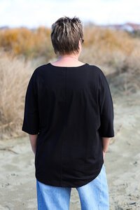 White On Black Fav Top