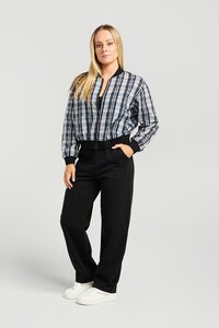 Et Alia Ink Plaid Benny Bomber 