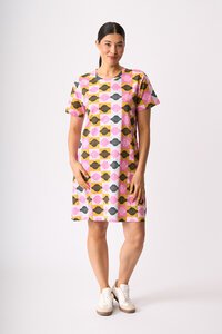 Foil Double Time Dress