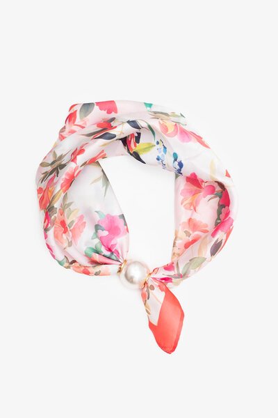 Antler Pearl Fasten Neck Tie - Camellia-hc-new-Hello Cyril.