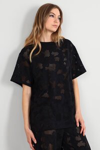 Storm Oversized Lace Tee