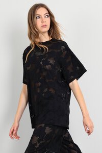 Storm Oversized Lace Tee