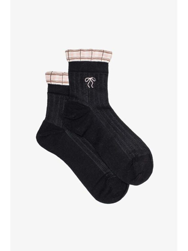 Antler Colette Bow Sock