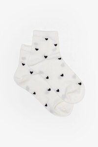 Antler Love Notes Ankle Sock