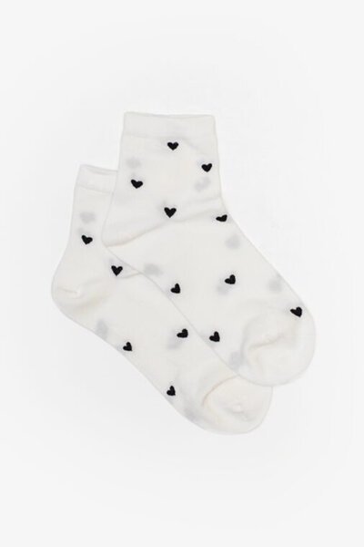 Antler Love Notes Ankle Sock-hc-shop-by-style-Hello Cyril.