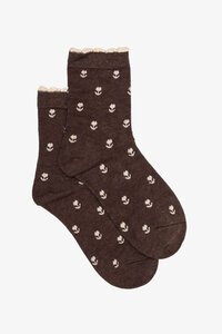 Antler Oat Tulip Sock