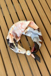 Antler Pearl Fasten Neck Tie - Jardin