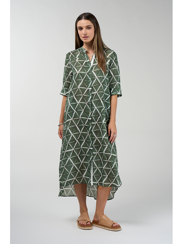 Madly Sweetly Prism Shirt Dress