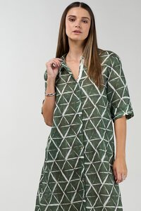 Madly Sweetly Prism Shirt Dress