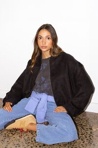 Foxwood Evie Suede Bomber 