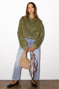 Foxwood Evie Suede Bomber 