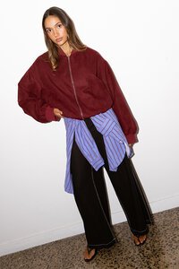 Foxwood Evie Suede Bomber 