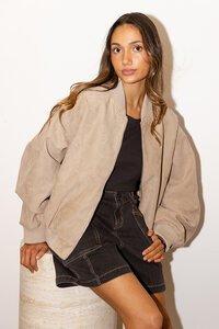 Foxwood Evie Suede Bomber 