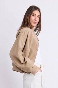 Foxwood Evie Suede Bomber 