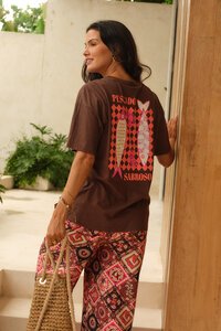 Betty Basics Relax Pescado Print Boxy Tee