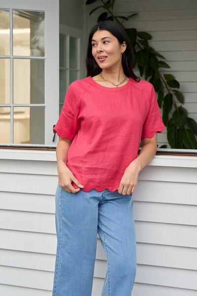 Foil Scalloped Top-28.09.26-Hello Cyril.