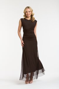 Urban Luxury Ruched Maxi Dress