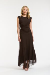 Urban Luxury Ruched Maxi Dress