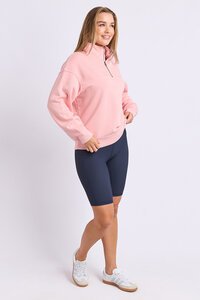 Foxwood College Pigment Zip Crew