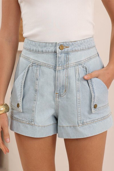Iris Maxi Frankie Denim Short-hc-new-Hello Cyril.