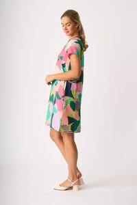 Foil A Line Dress
