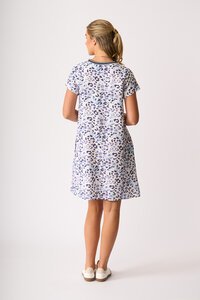 Foil A Line Dress