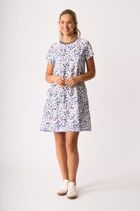 Foil A Line Dress