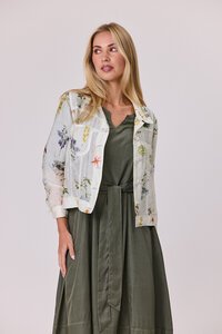 Classified Valencia Flower Voile Jacket