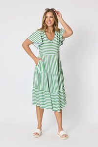 Threadz Kalahari Stripe Dress