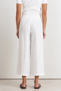 Adorne Fable Linen Culotte Pant