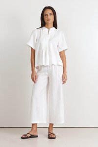Adorne Fable Linen Culotte Pant
