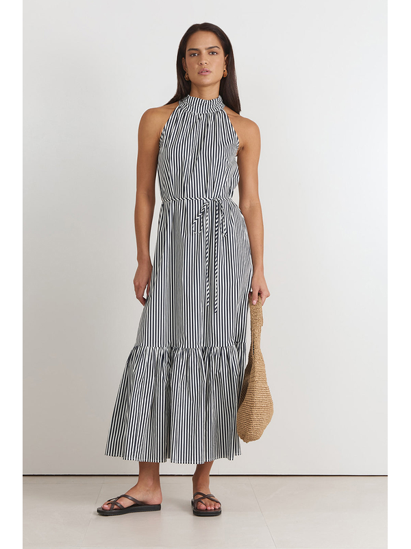 Adorne Rosa Stripe Maxi Dress