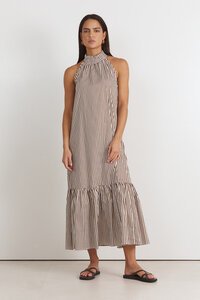 Adorne Rosa Stripe Maxi Dress