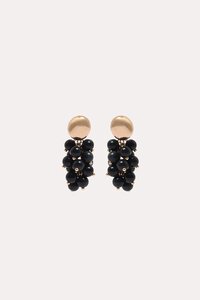 Adorne Stone Cluster Earrings 