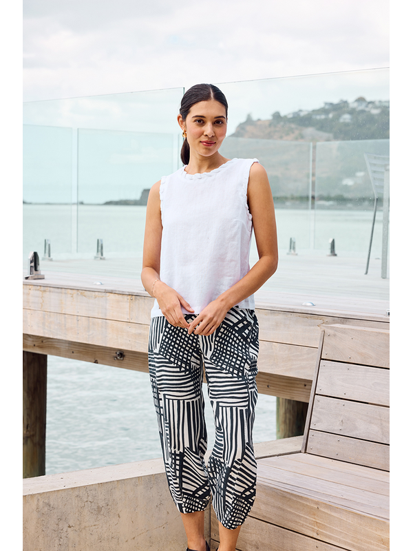 Foil Braidy Bunch Top