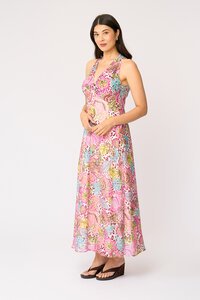 Foil Halter Ego Dress