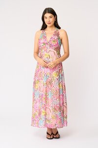 Foil Halter Ego Dress