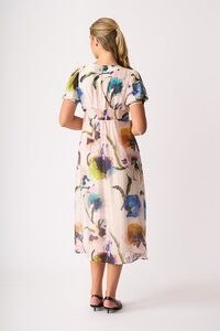Foil Empire Returns Dress