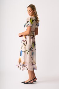 Foil Empire Returns Dress