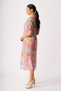 Foil Empire Returns Dress
