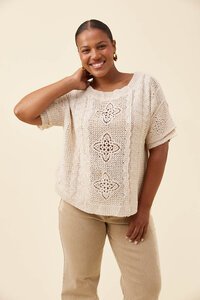 Isle of Mine Maggie Crochet Top