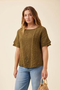 Isle of Mine Maggie Crochet Top