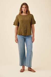 Isle of Mine Maggie Crochet Top