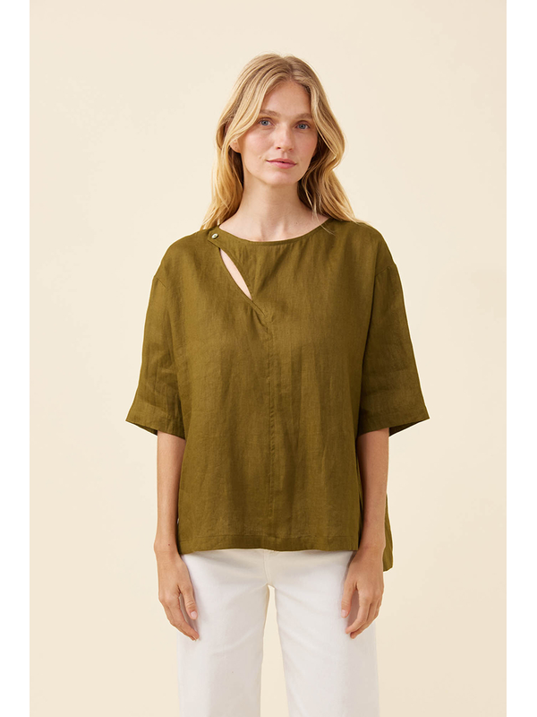 Isle of Mine Anita Button Top