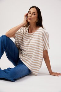 Haven Kos Stripe Tshirt